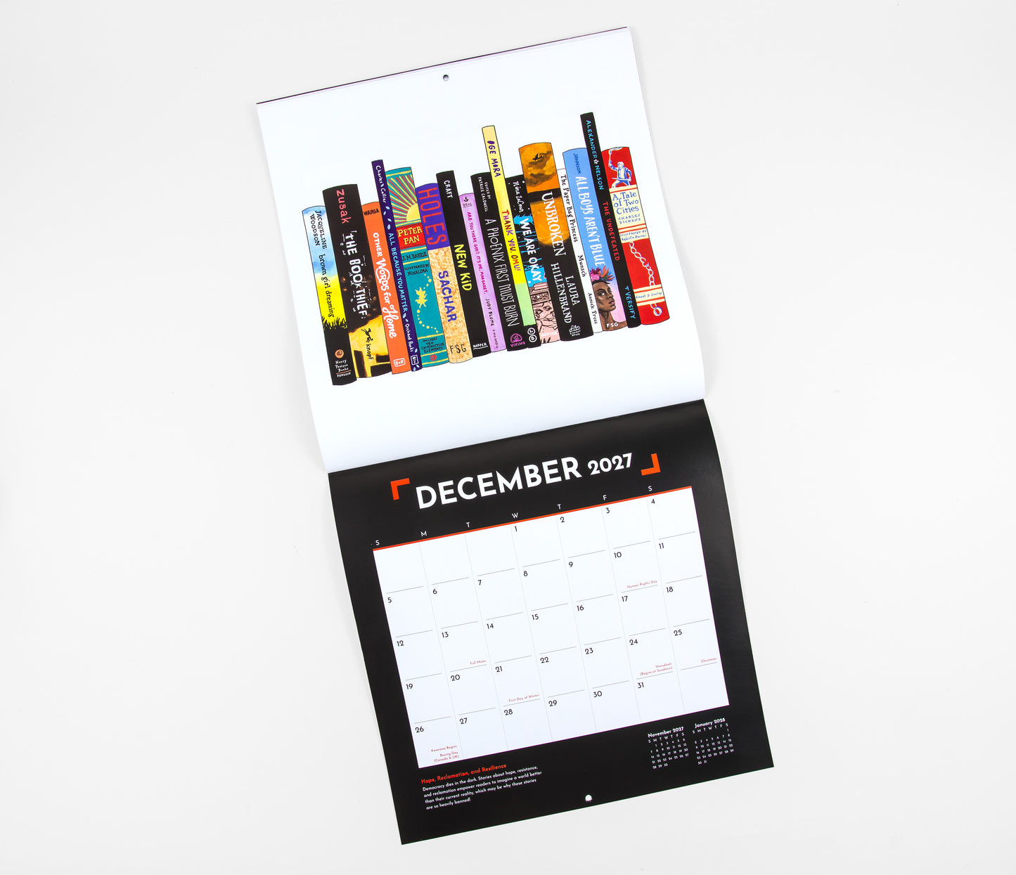 2027 Wall Calendar - Banned Books