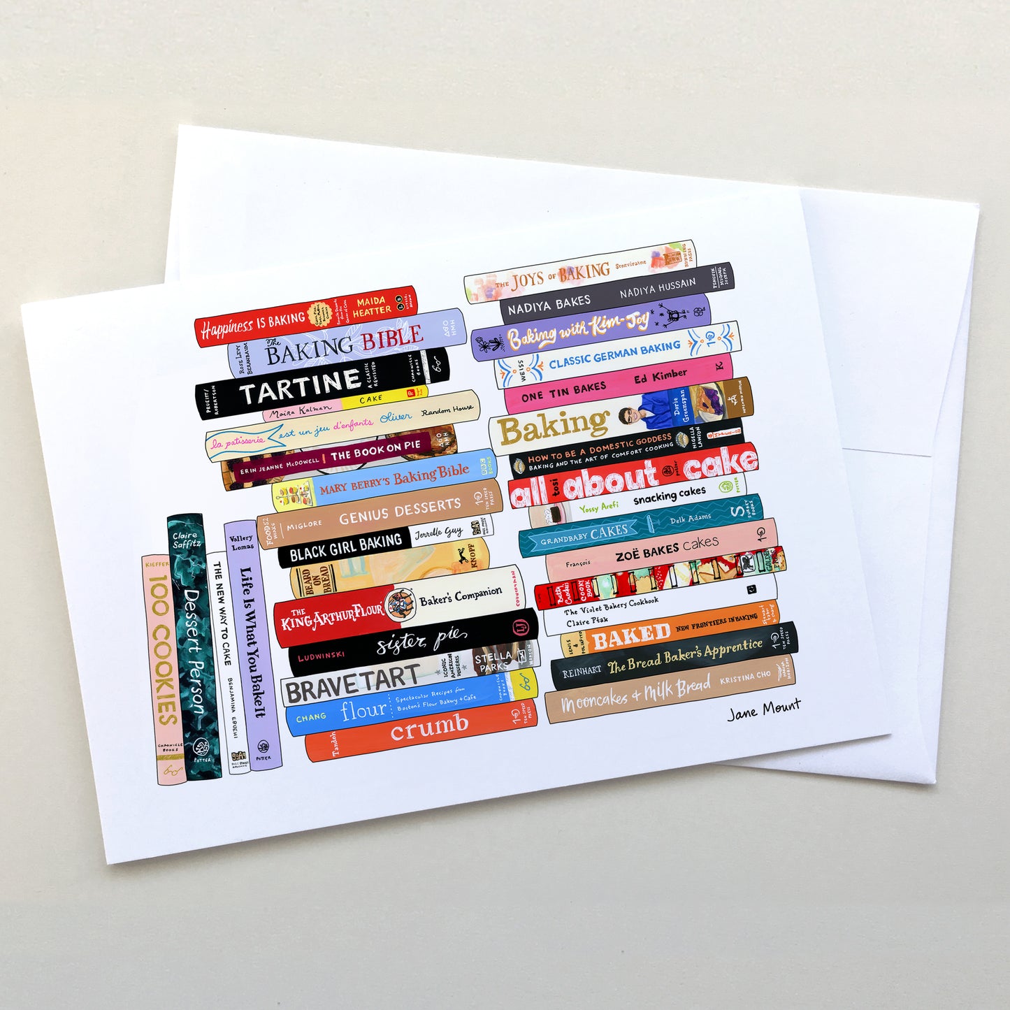 Greeting Cards - Ideal Bookshelf 1151: Baking