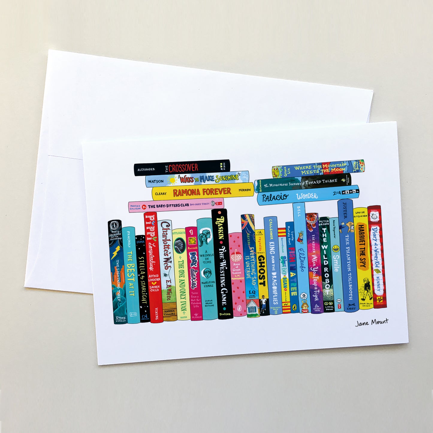Greeting Cards - Ideal Bookshelf 1228: Middle Grade