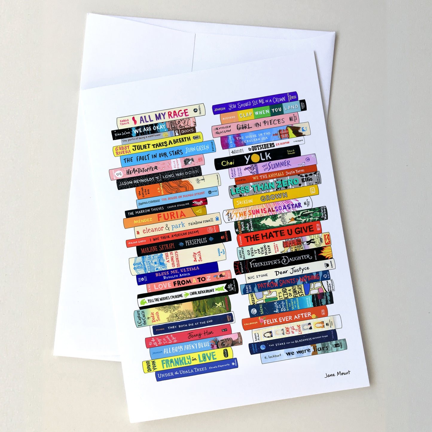 Greeting Cards - Ideal Bookshelf 1266: YA