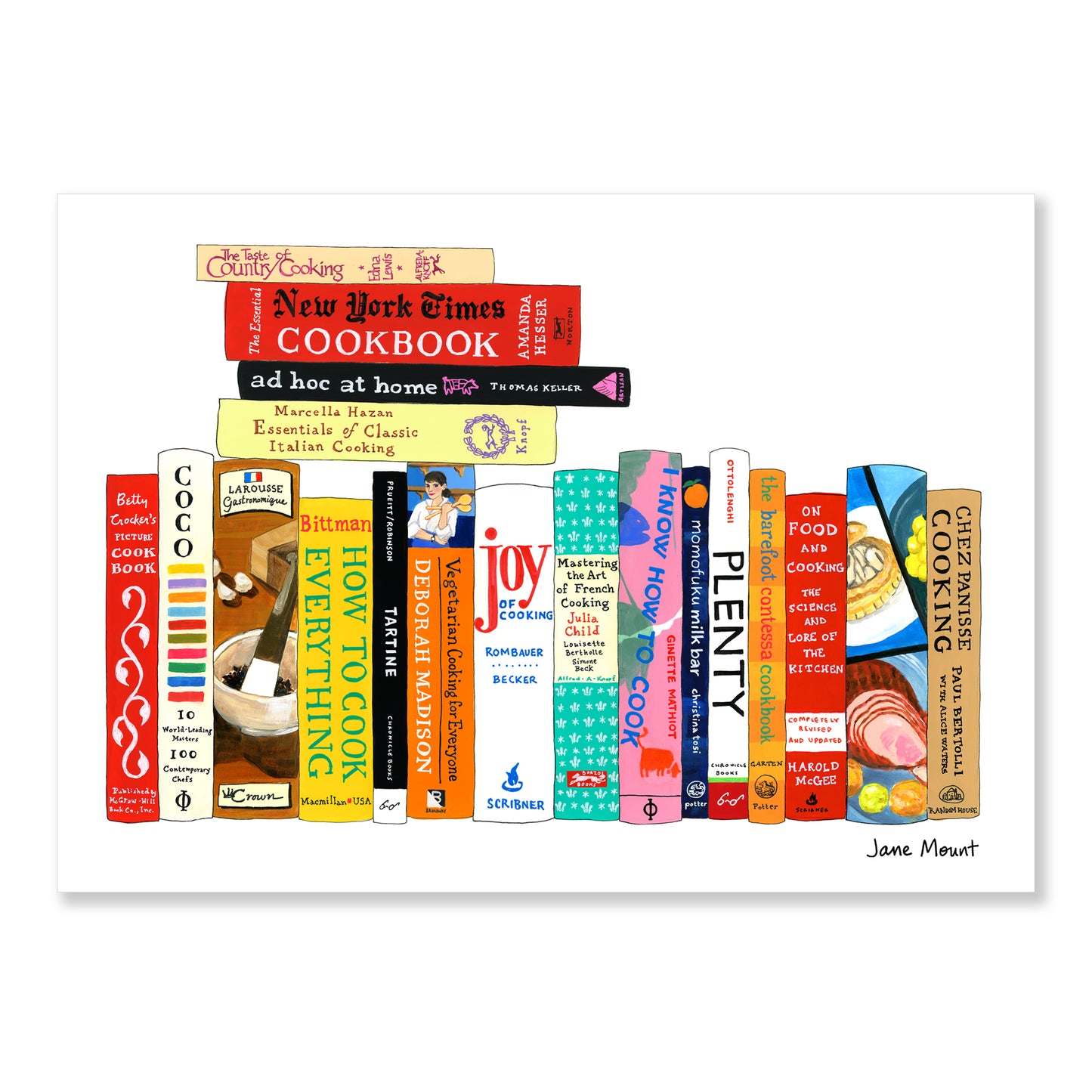 Greeting Cards - Ideal Bookshelf 967: Cooking