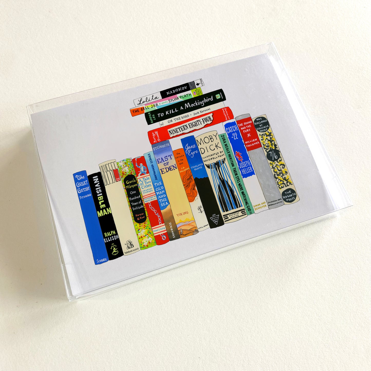 Greeting Cards - Ideal Bookshelf 969: Classic Novels