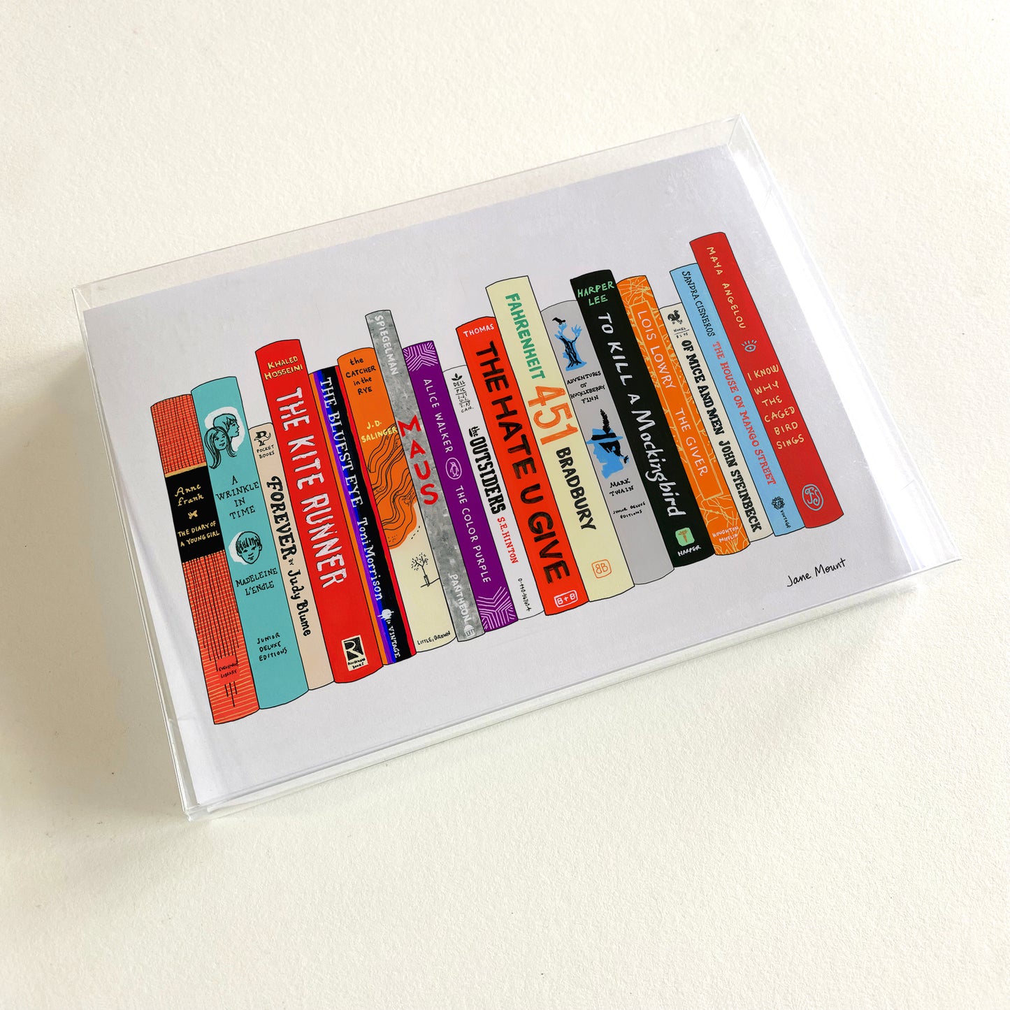 Greeting Cards - Ideal Bookshelf 1244: Banned Classics