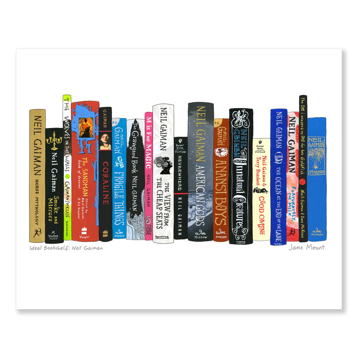 Ideal Bookshelf 745: Neil Gaiman