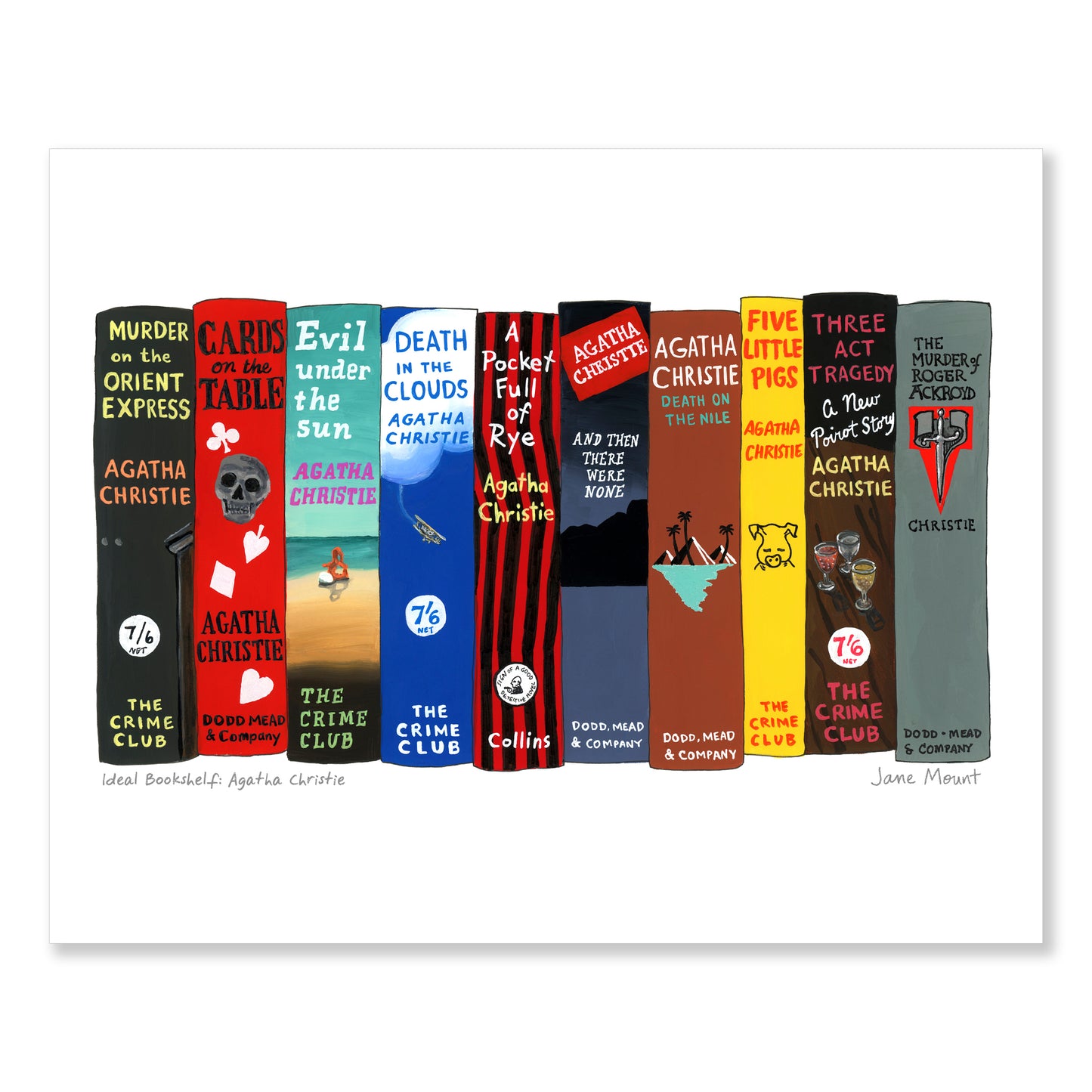 Ideal Bookshelf 822: Agatha Christie