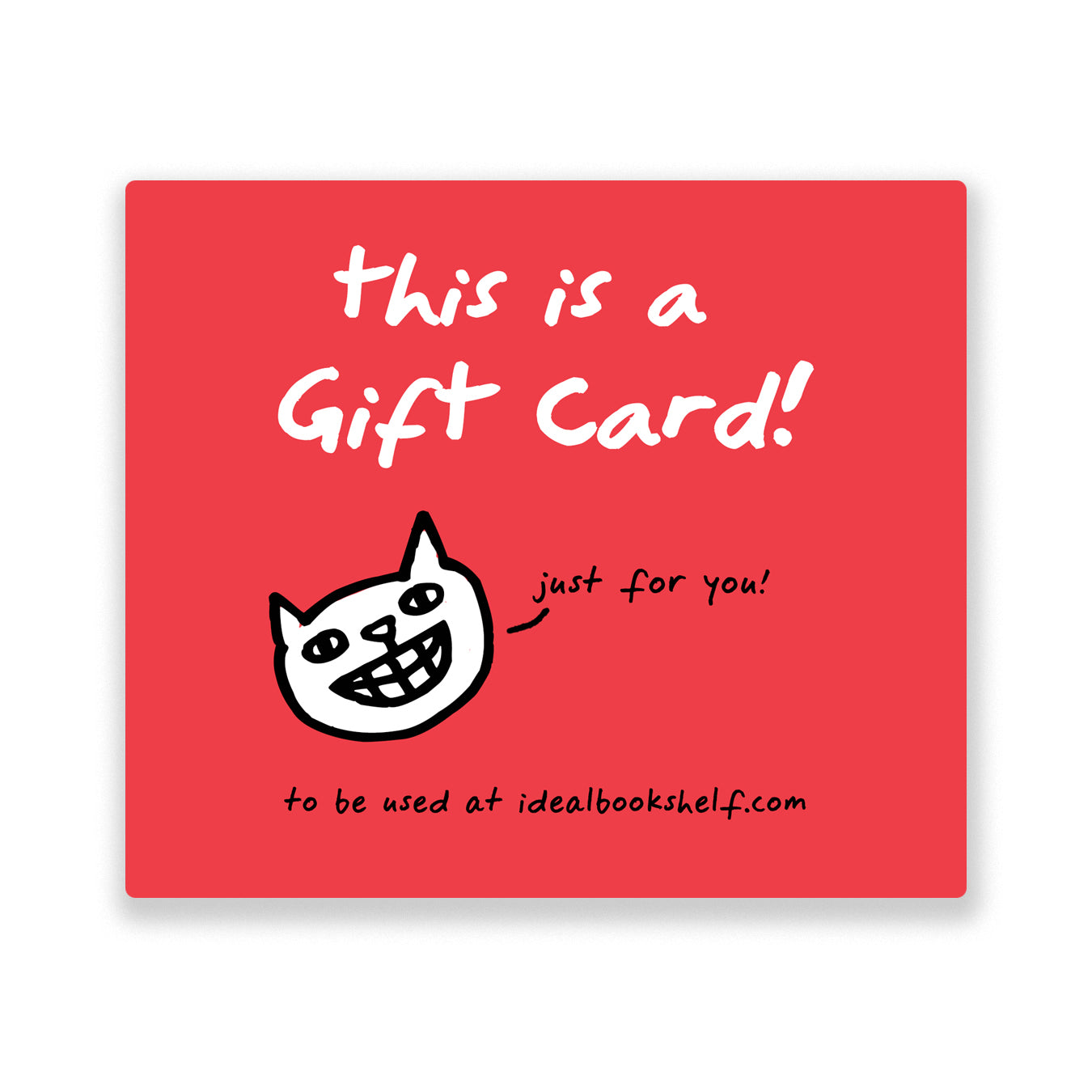 Ideal Bookshelf Gift Card