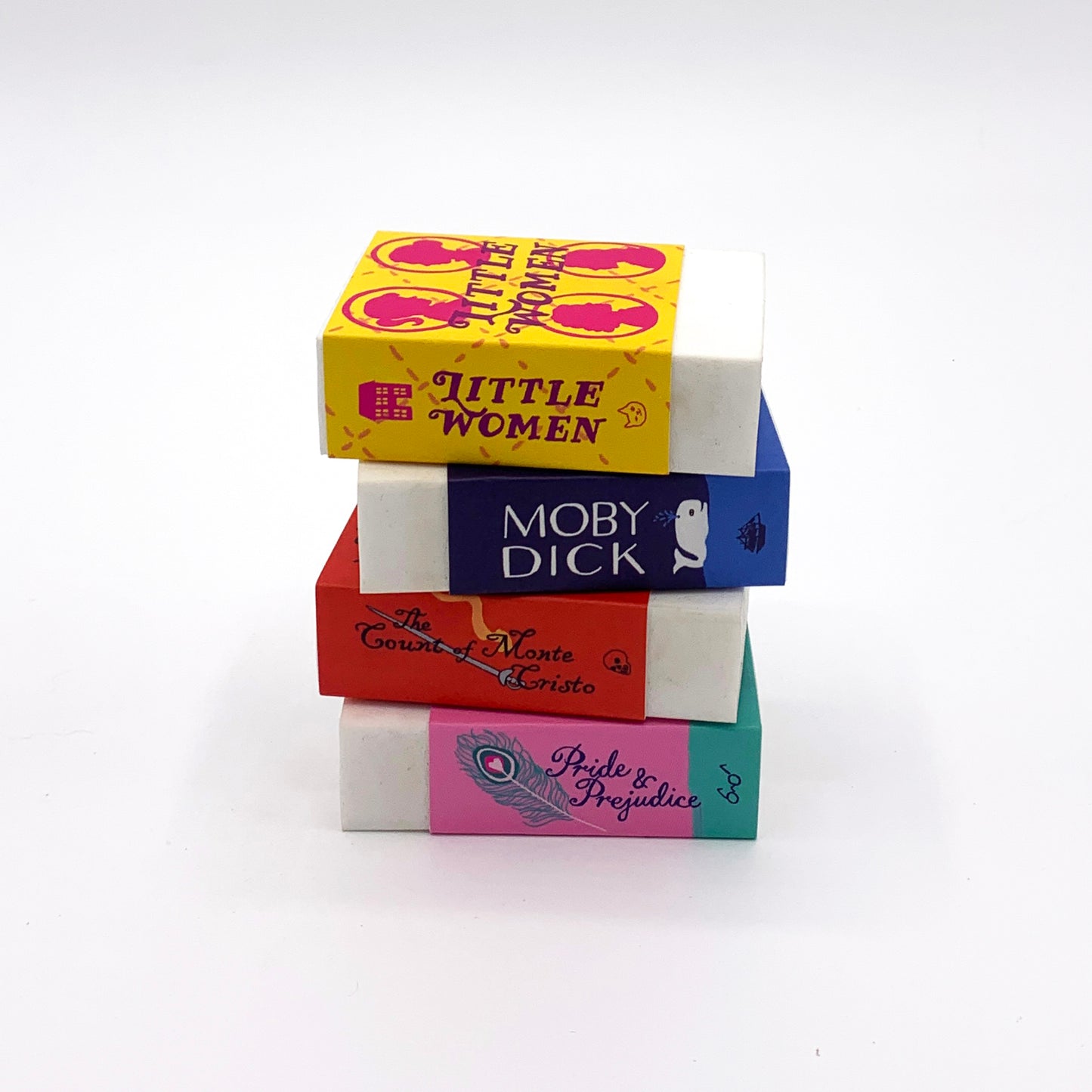 Bibliophile Erasers