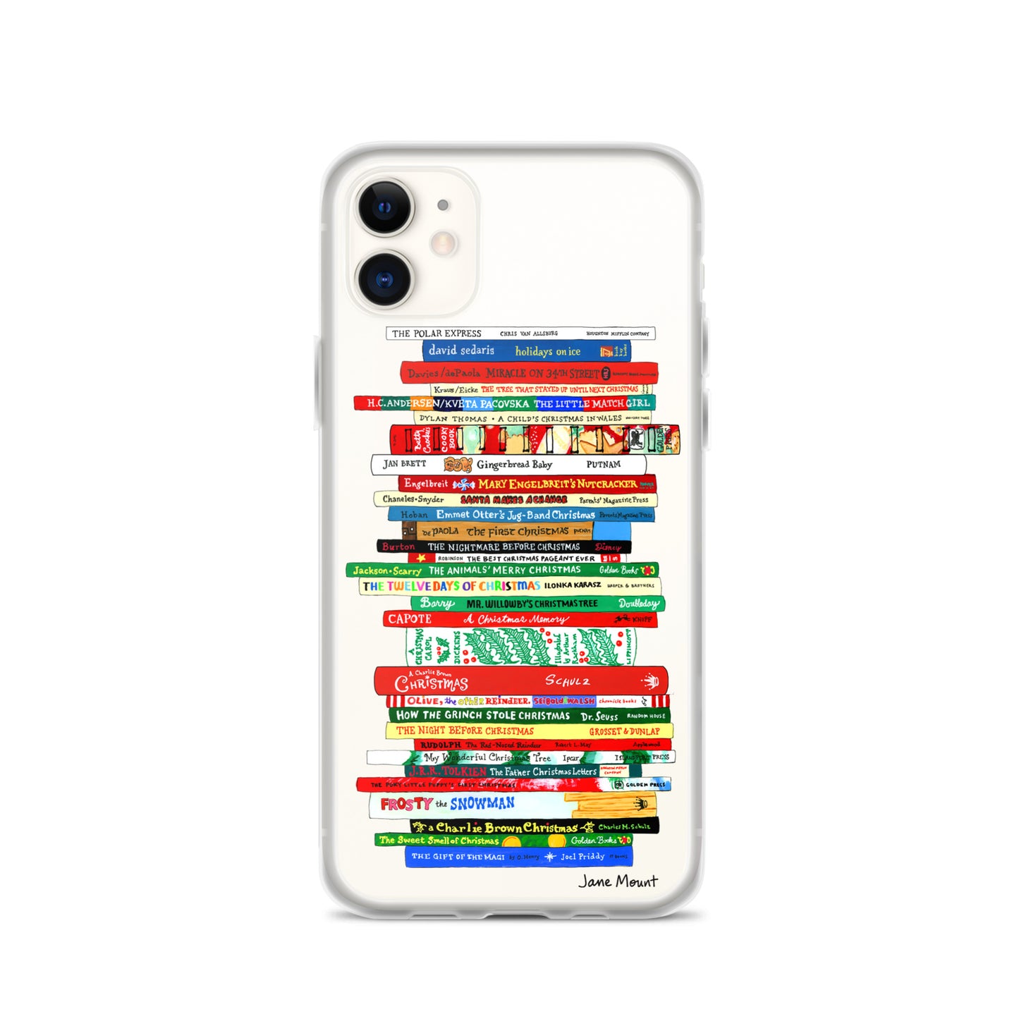 Xmas Books - iPhone Case