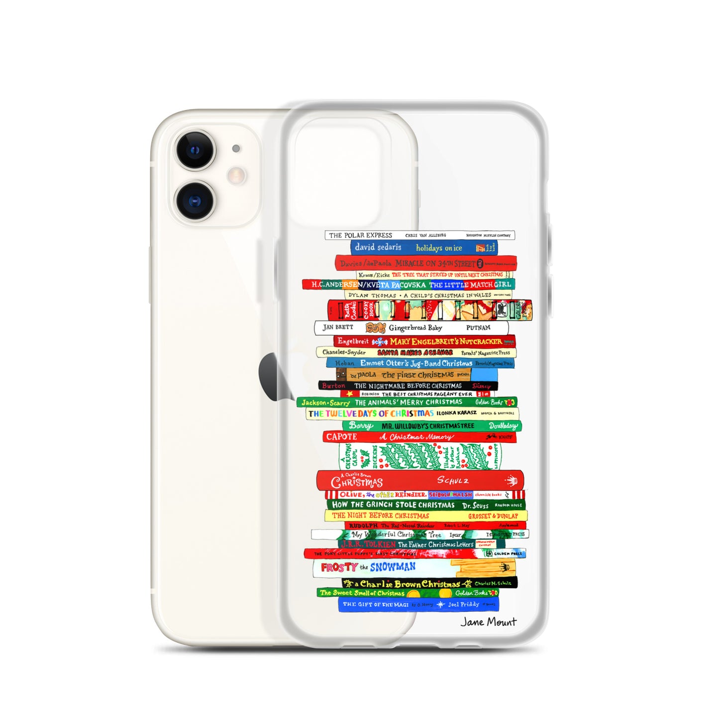 Xmas Books - iPhone Case