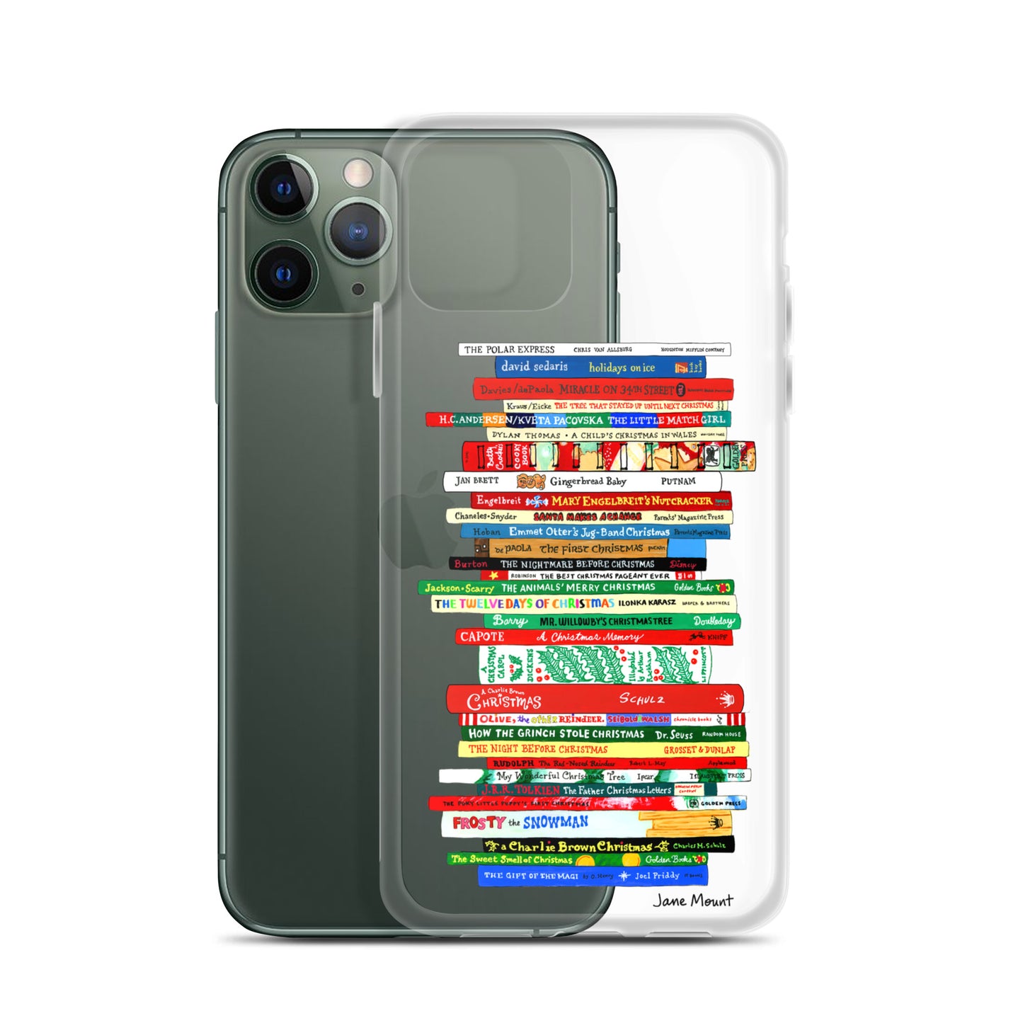 Xmas Books - iPhone Case