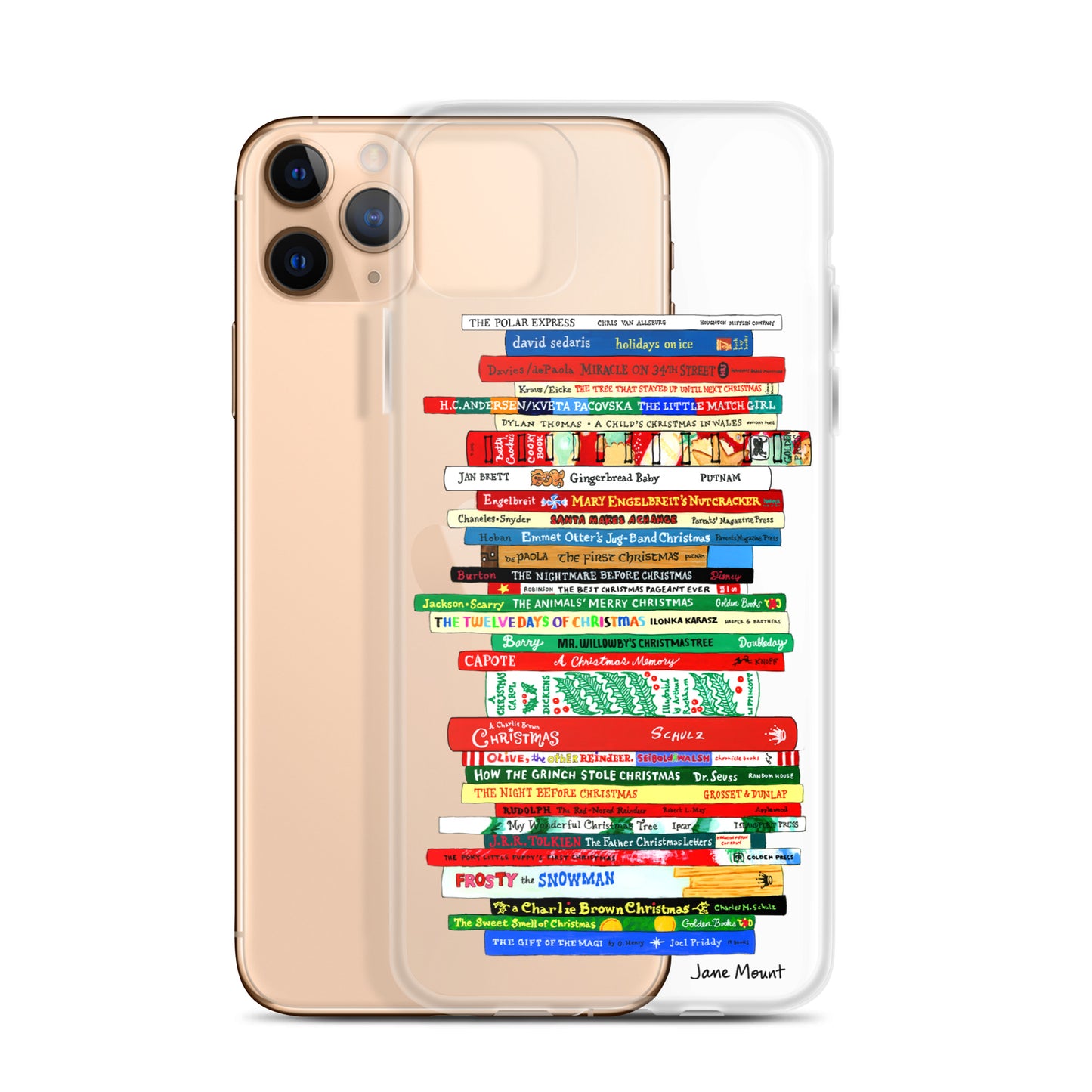 Xmas Books - iPhone Case