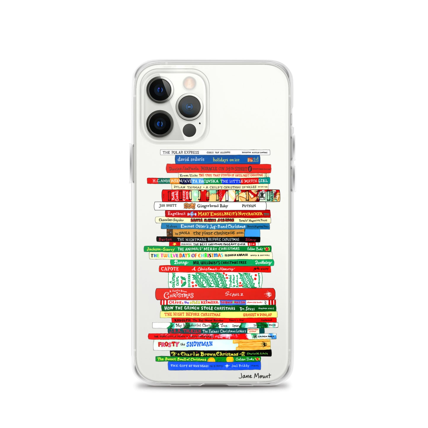 Xmas Books - iPhone Case