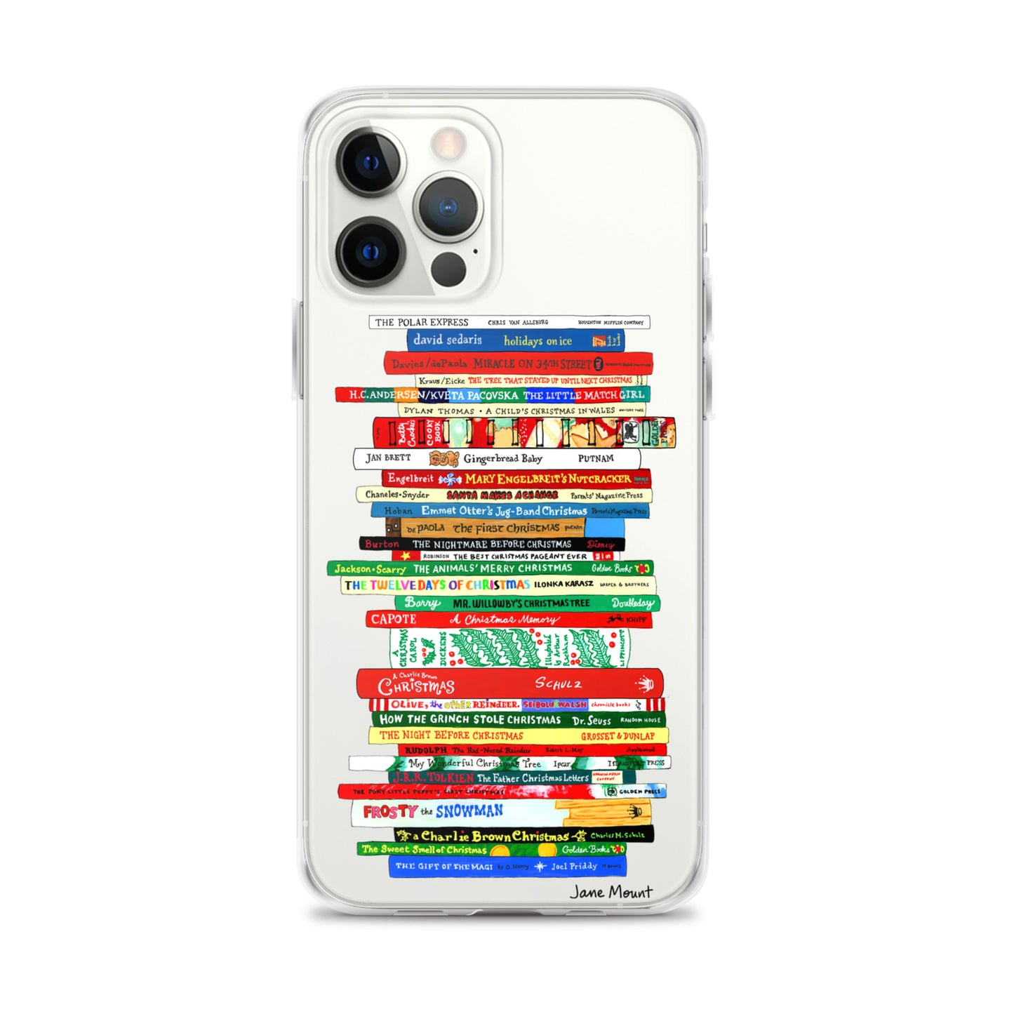 Xmas Books - iPhone Case
