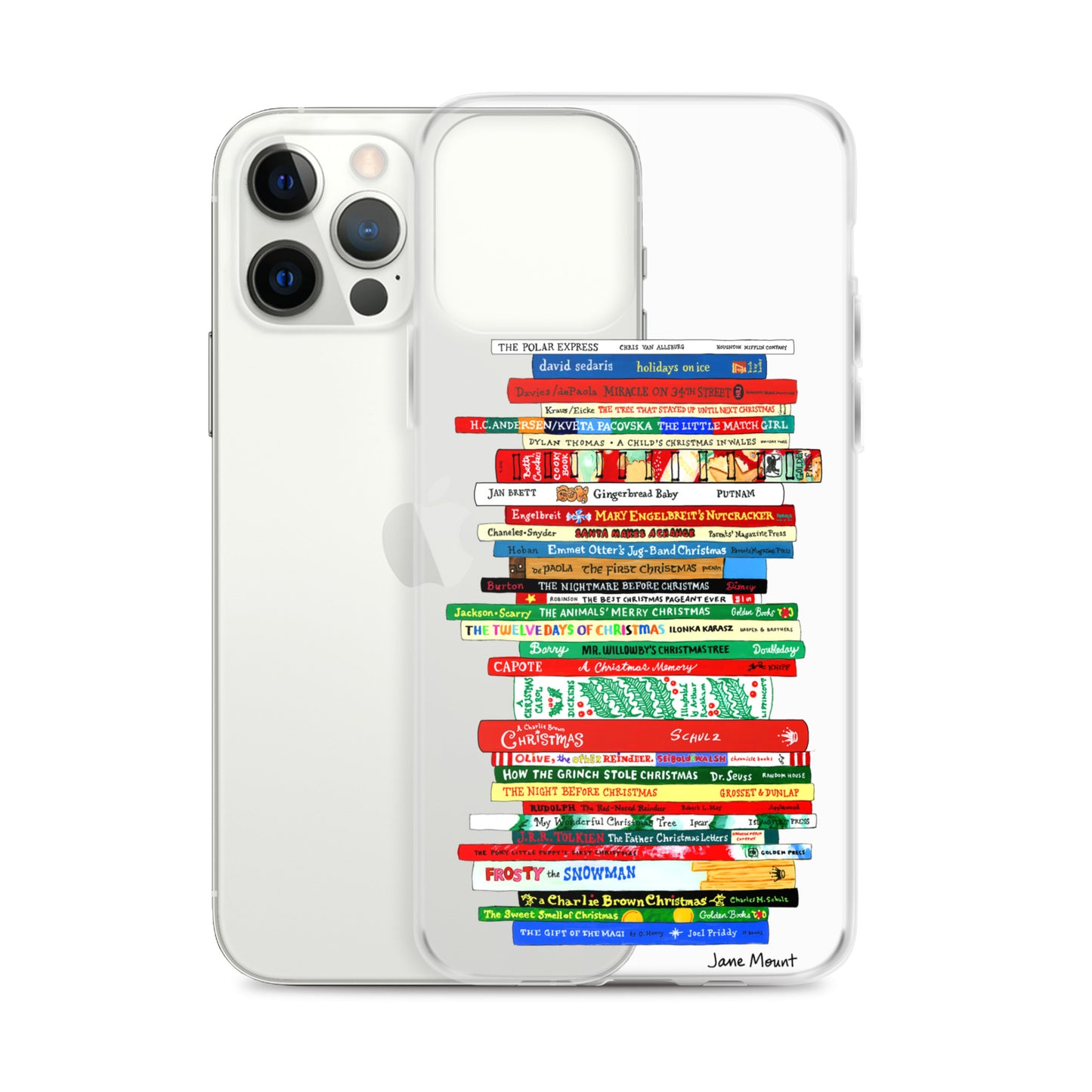 Xmas Books - iPhone Case