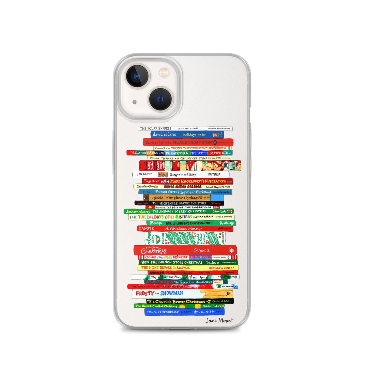Xmas Books - iPhone Case