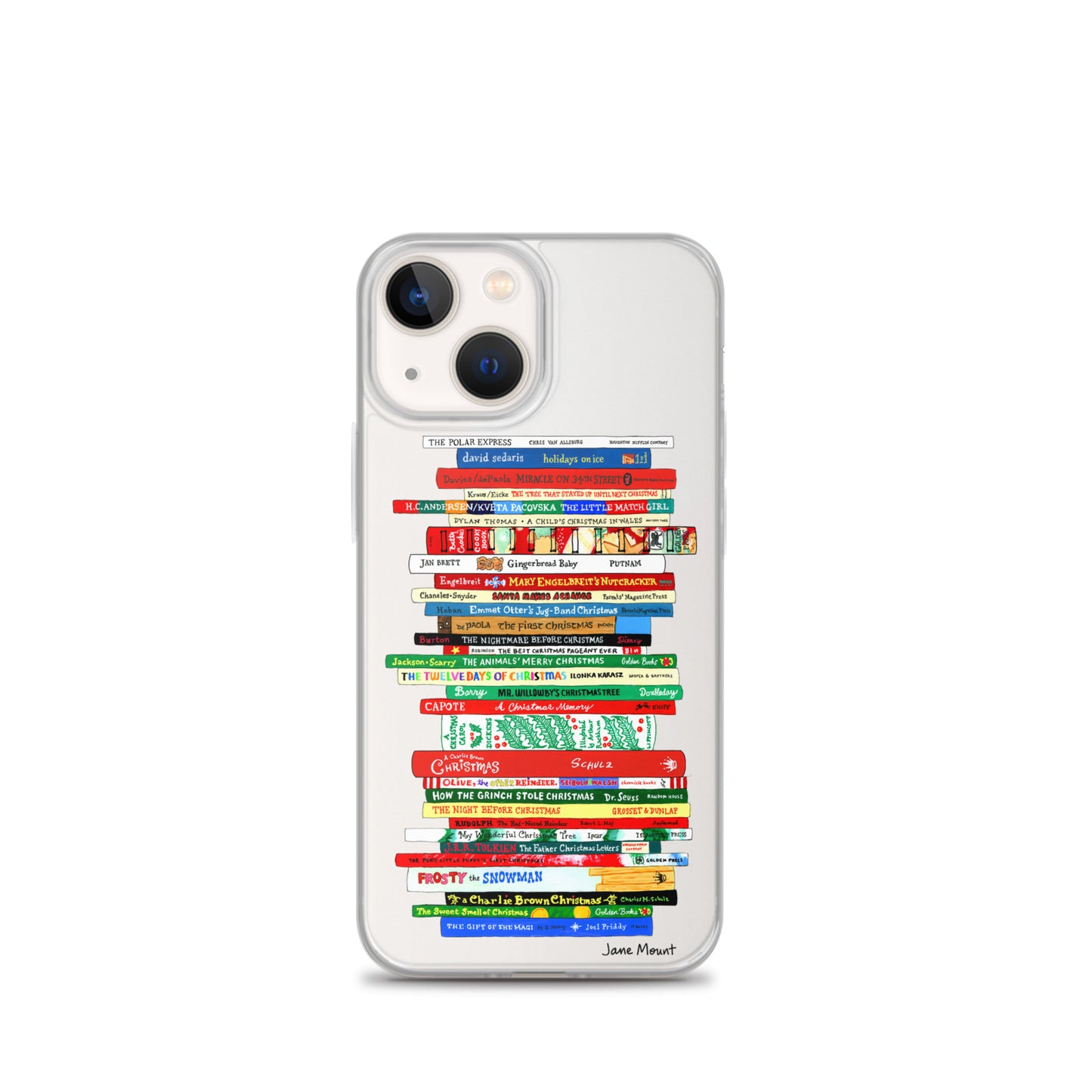 Xmas Books - iPhone Case