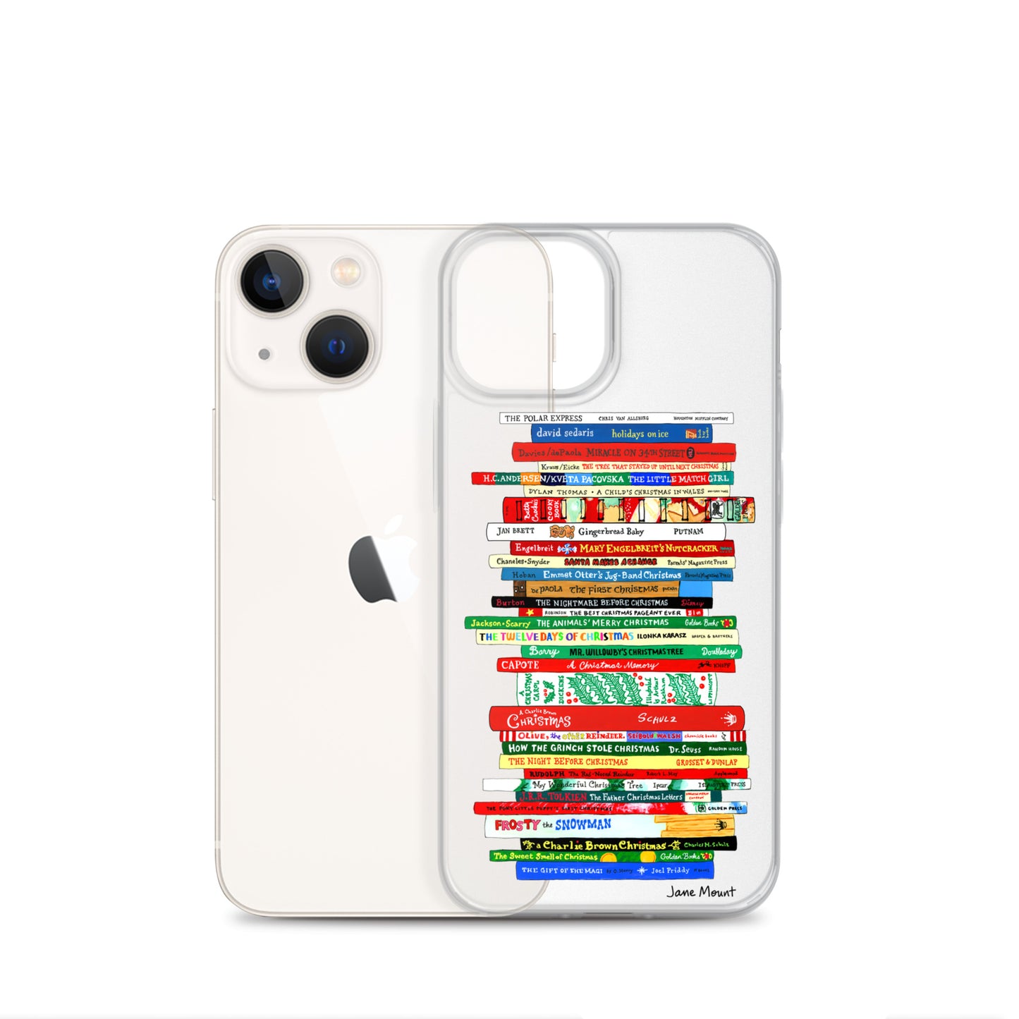 Xmas Books - iPhone Case