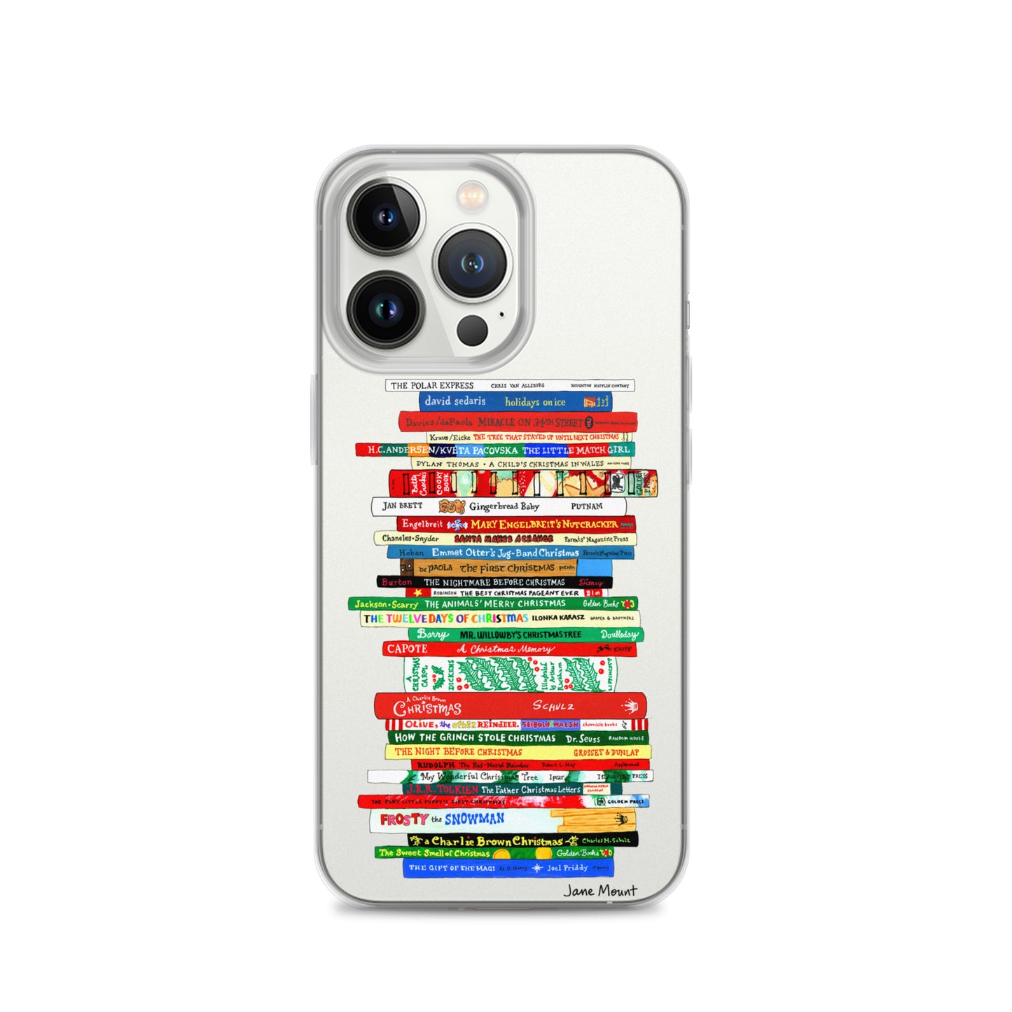 Xmas Books - iPhone Case