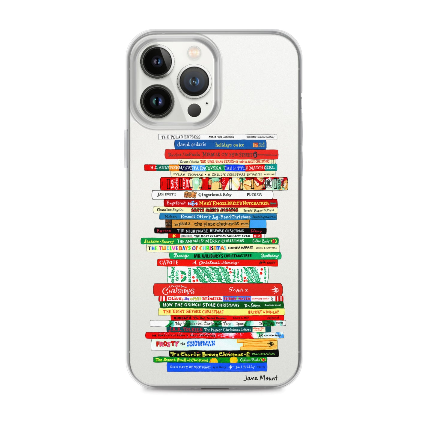 Xmas Books - iPhone Case