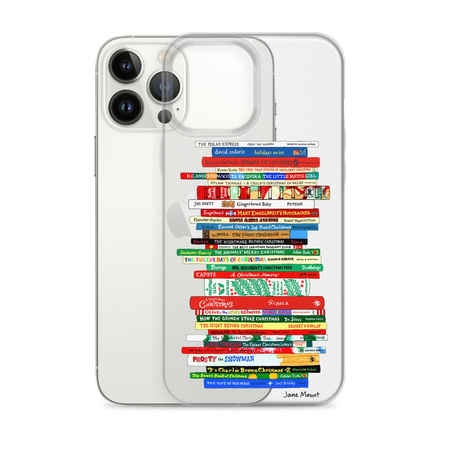 Xmas Books - iPhone Case