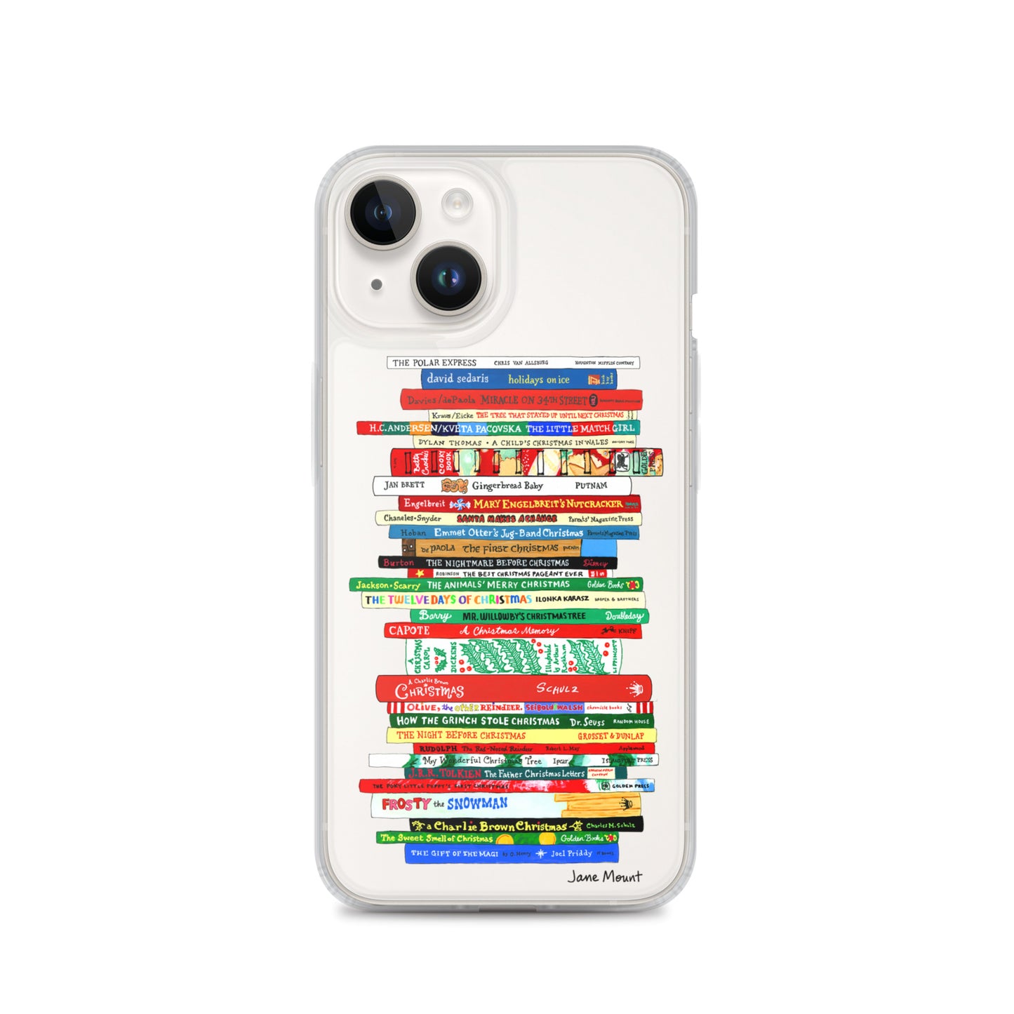 Xmas Books - iPhone Case