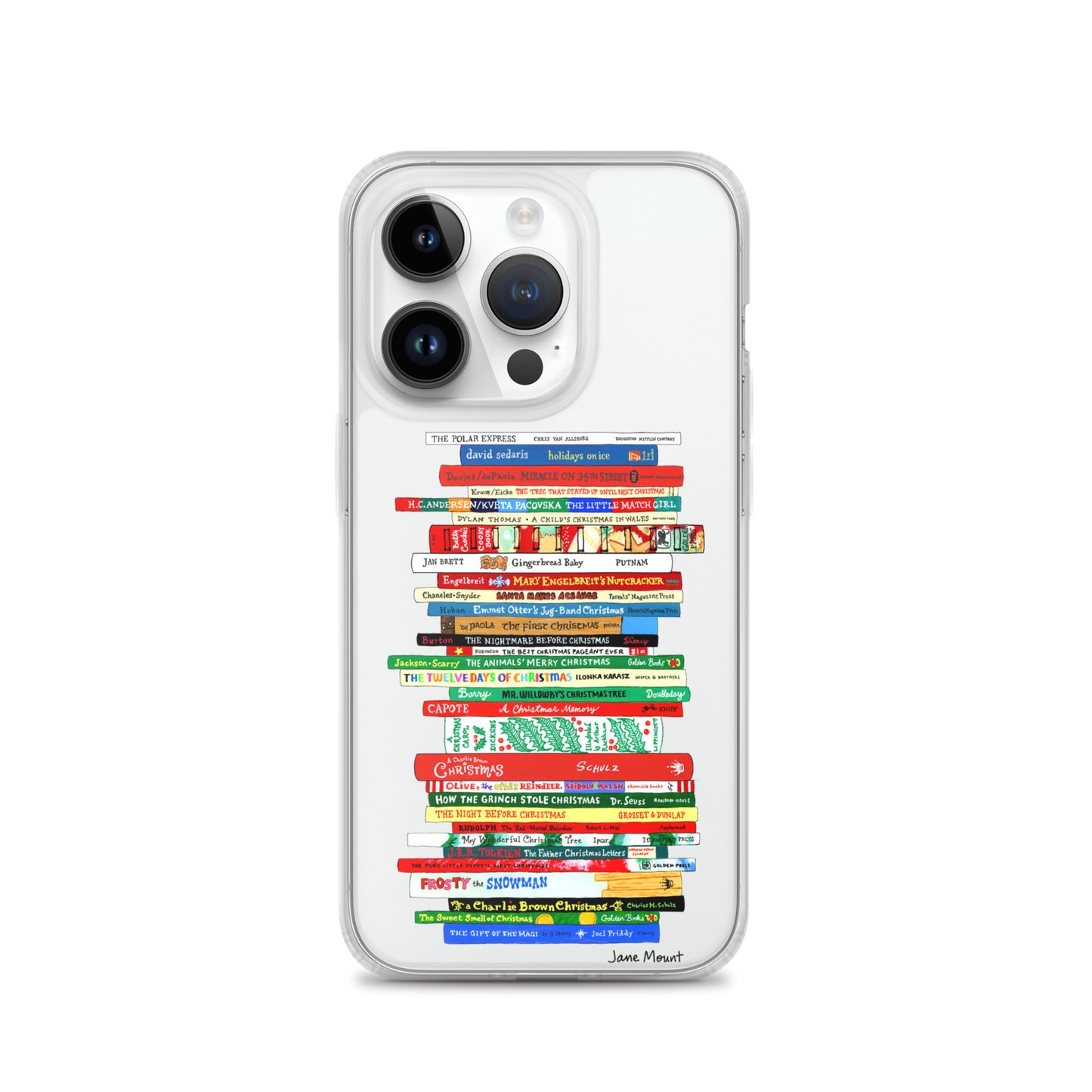 Xmas Books - iPhone Case