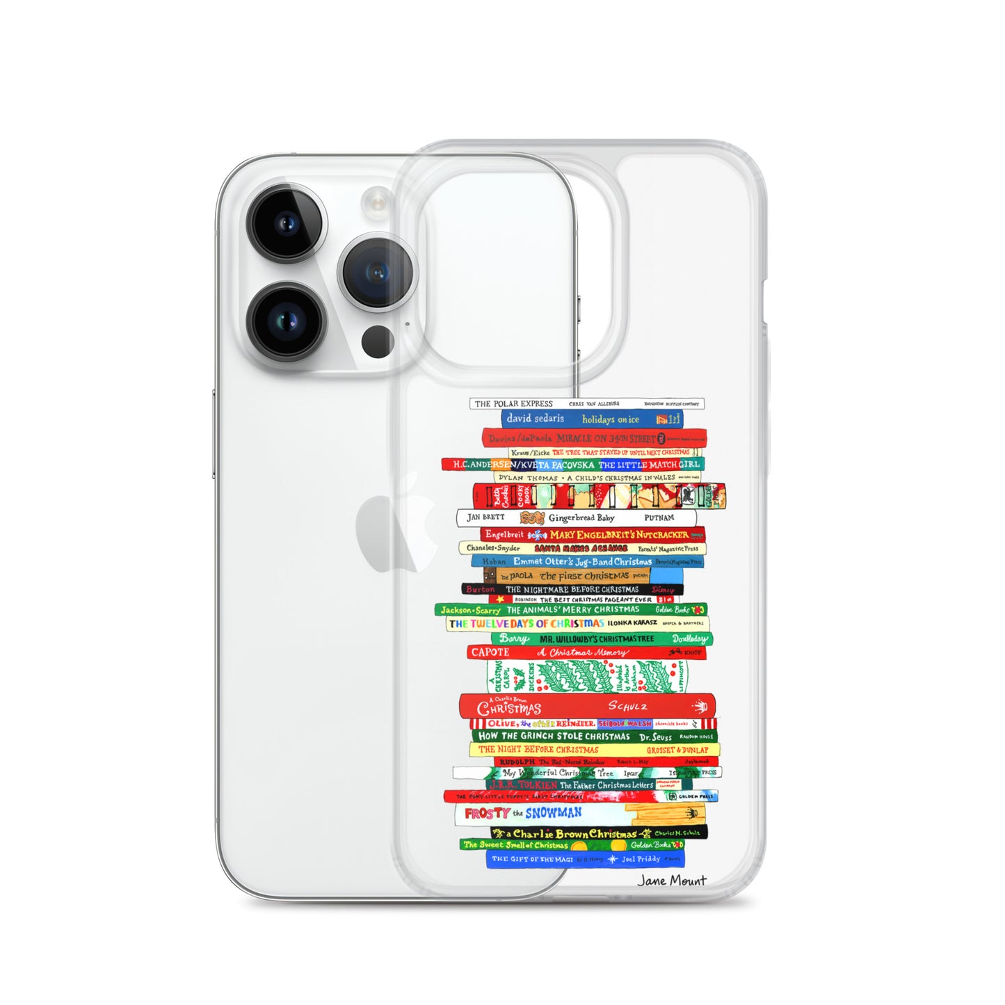 Xmas Books - iPhone Case