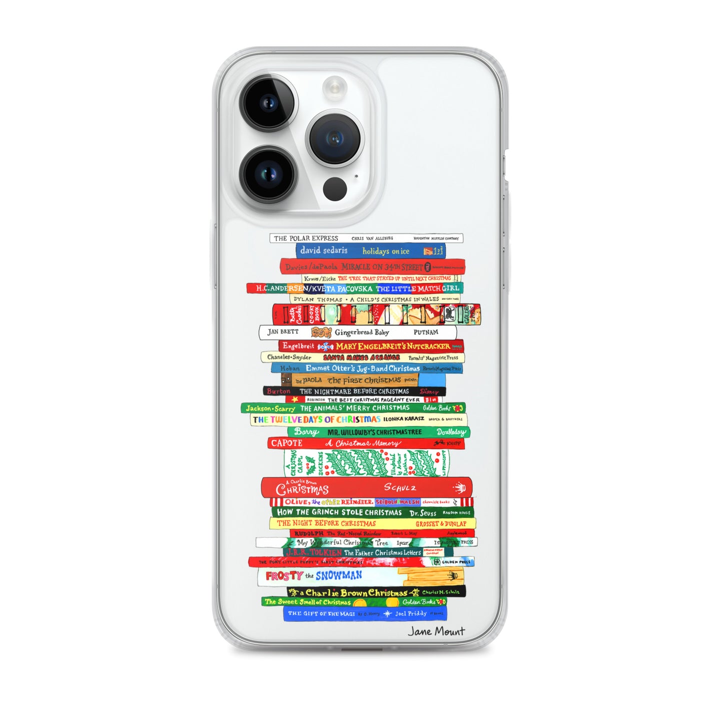 Xmas Books - iPhone Case