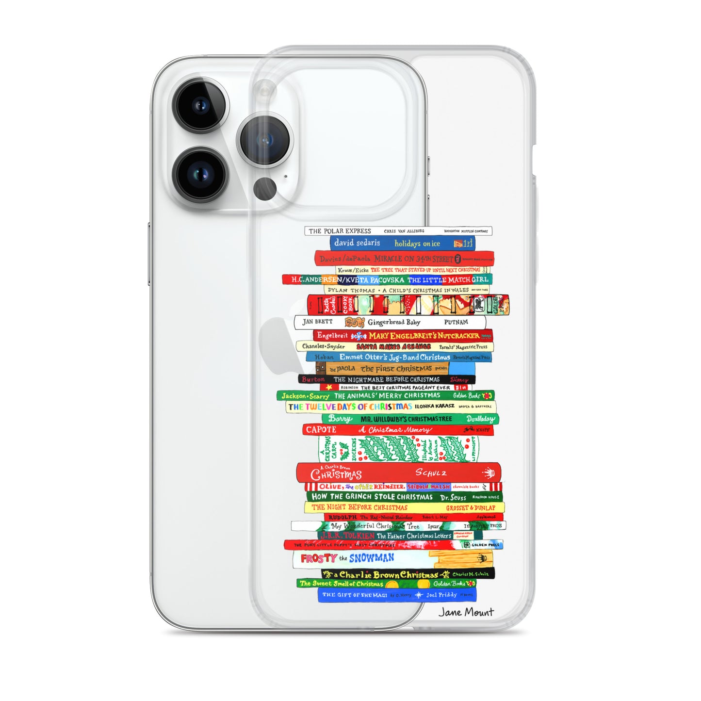 Xmas Books - iPhone Case