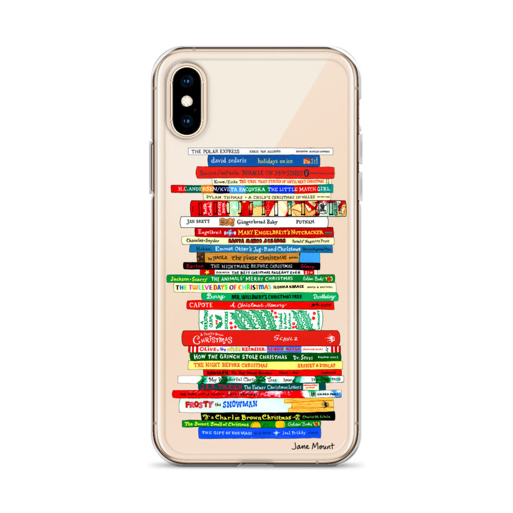 Xmas Books - iPhone Case