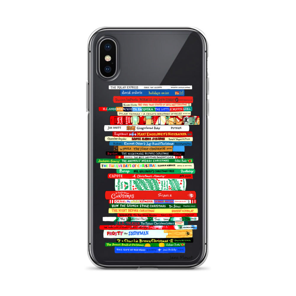 Xmas Books - iPhone Case