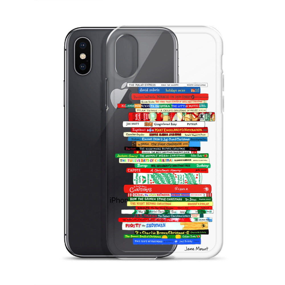 Xmas Books - iPhone Case
