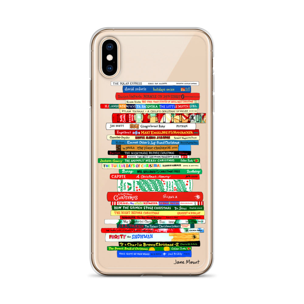 Xmas Books - iPhone Case