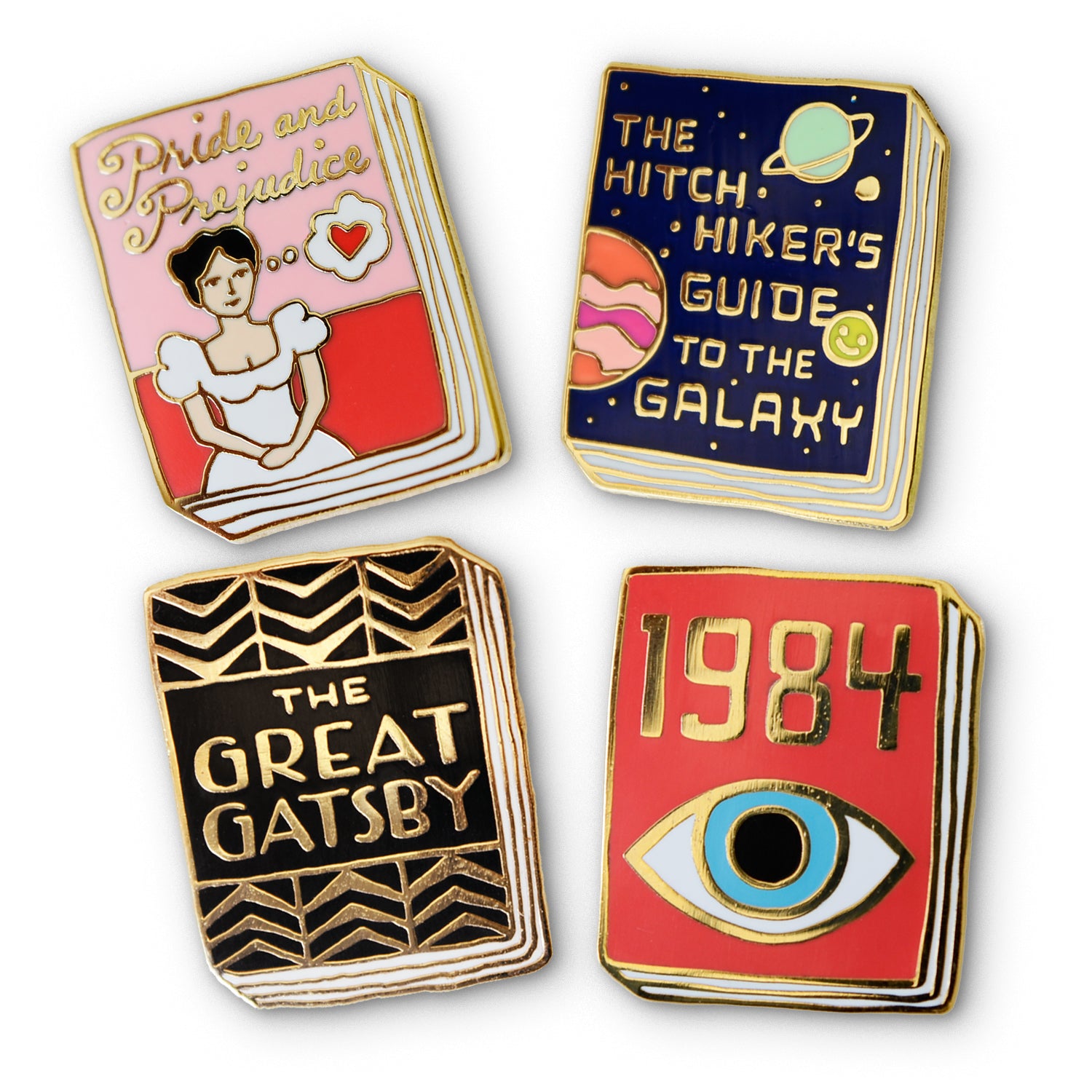 Book Pins & Charms