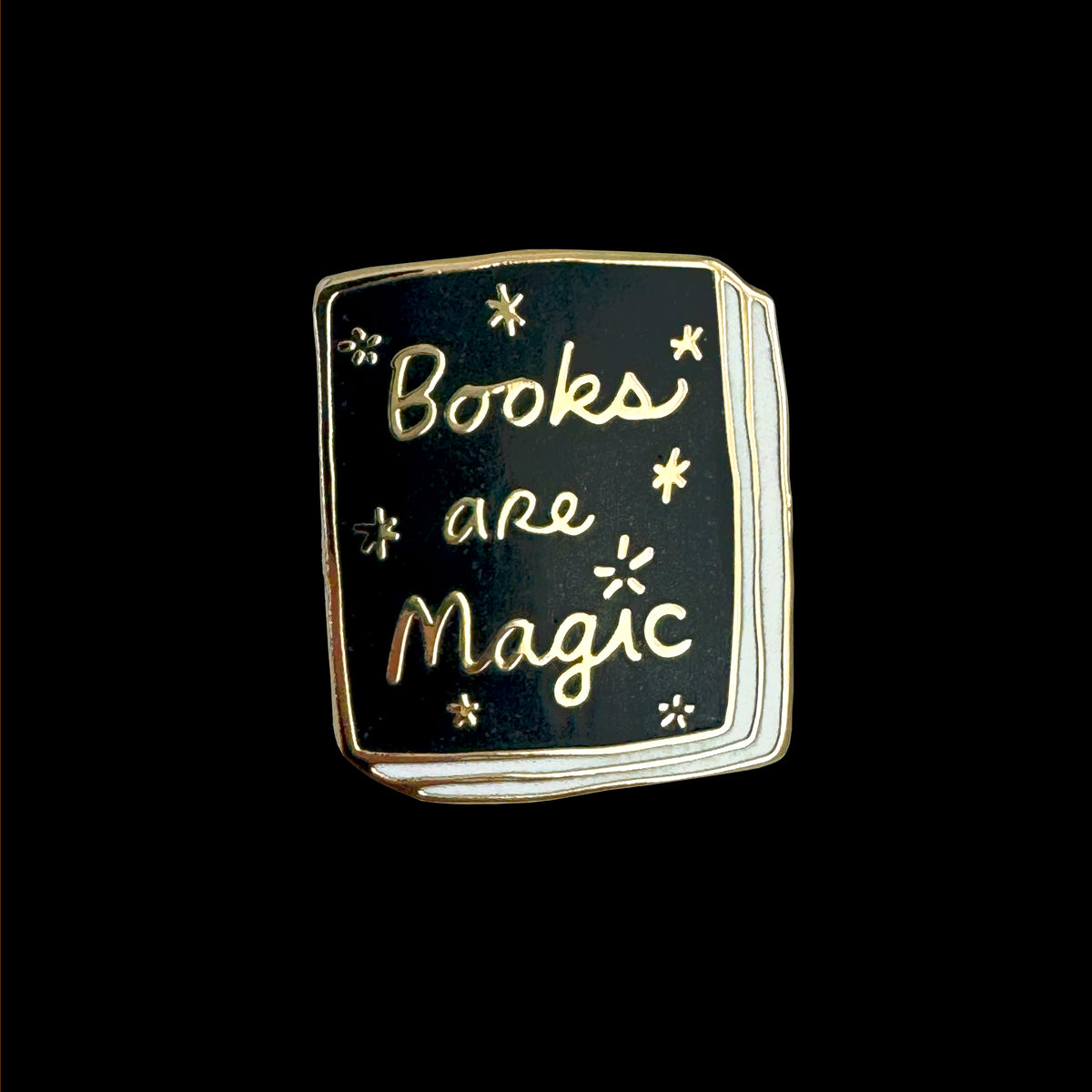 Book Pin: Books Are Magic – Ideal Bookshelf