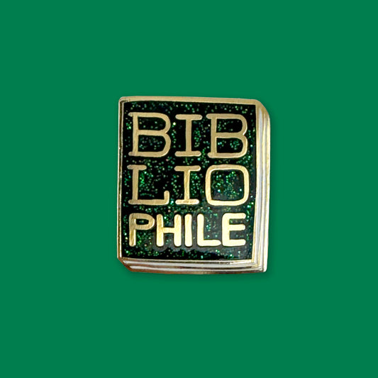 Book Pin: Bibliophile B