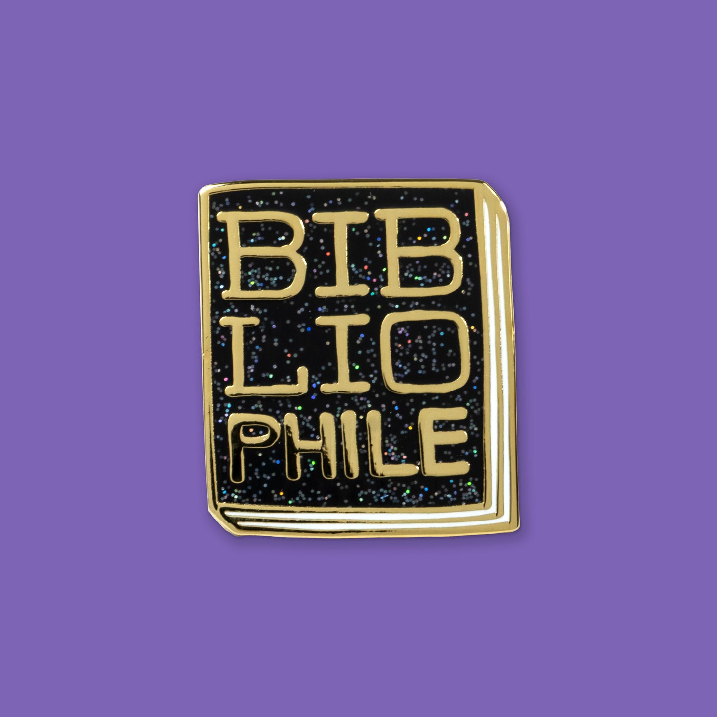 Book Pin: Bibliophile B