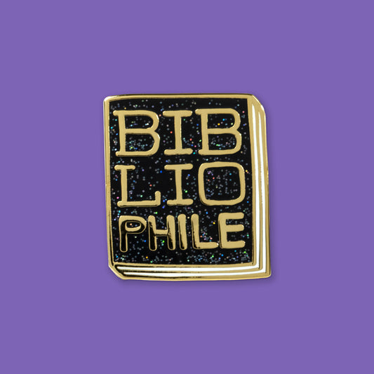 Book Pin: Bibliophile B