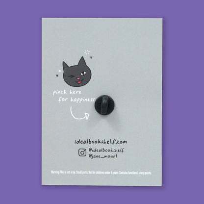 Book Pin: Bibliophile B