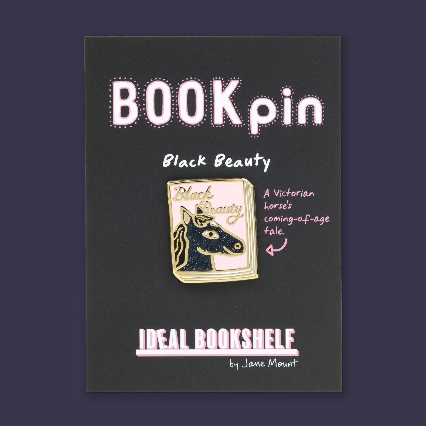 Book Pin: Black Beauty