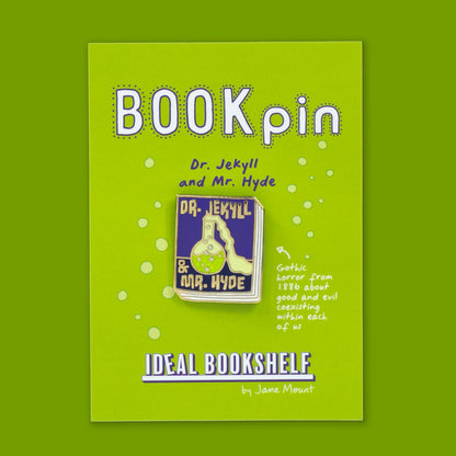 Book Pin: Dr. Jekyll & Mr. Hyde