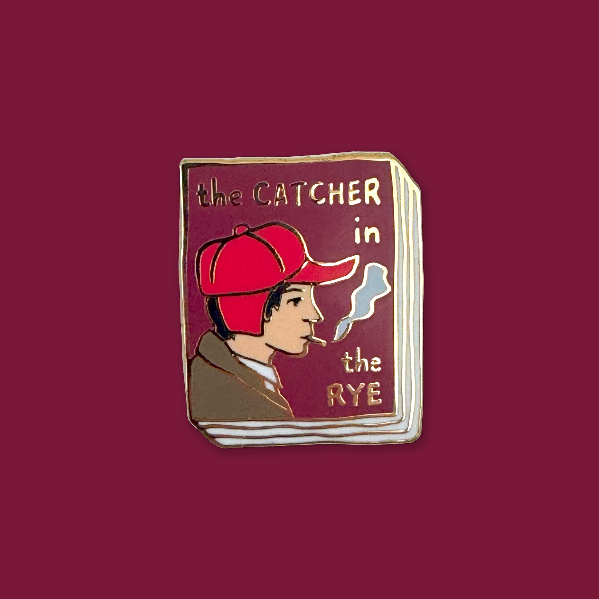 Book Pin: The Catcher in the Rye – Ideal Bookshelf