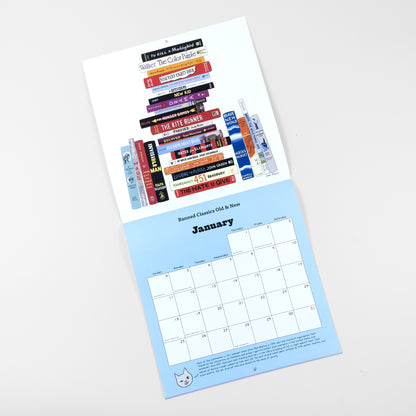 2026 Wall Calendar - Read Banned Books