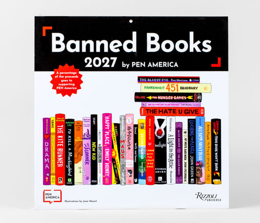 2027 Wall Calendar - Banned Books