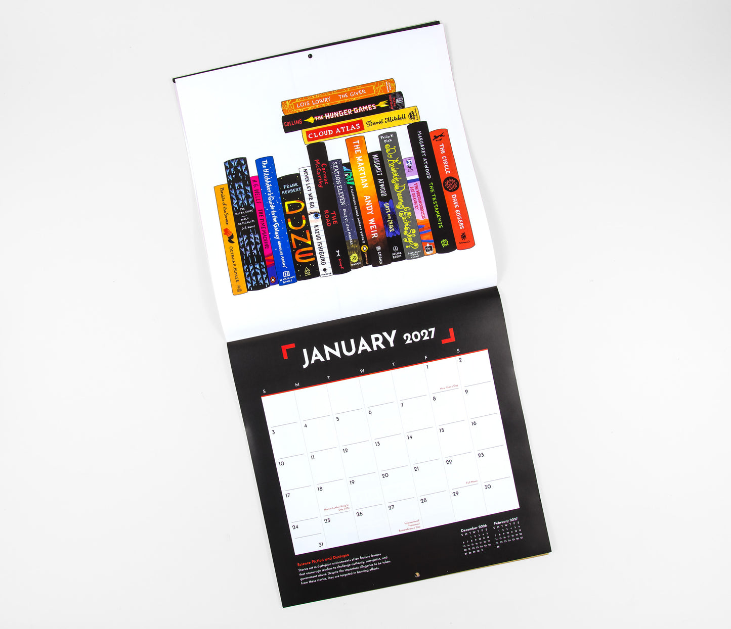2027 Wall Calendar - Banned Books
