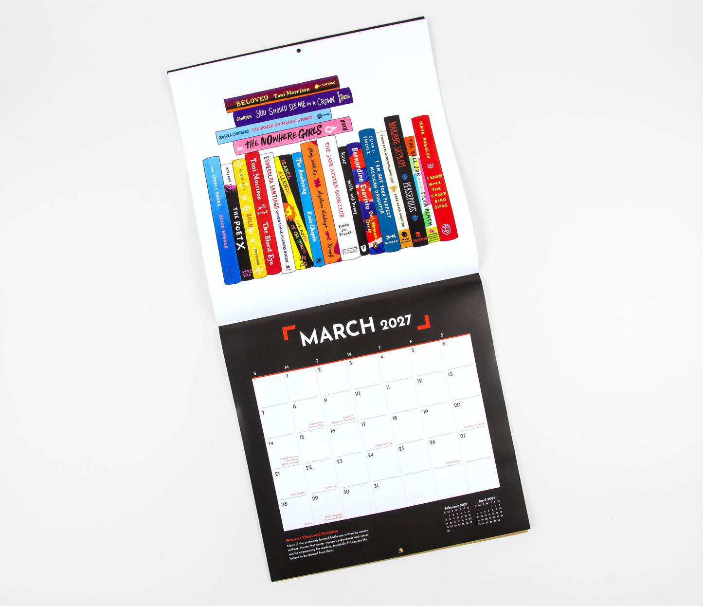 2027 Wall Calendar - Banned Books