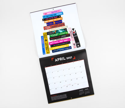 2027 Wall Calendar - Banned Books