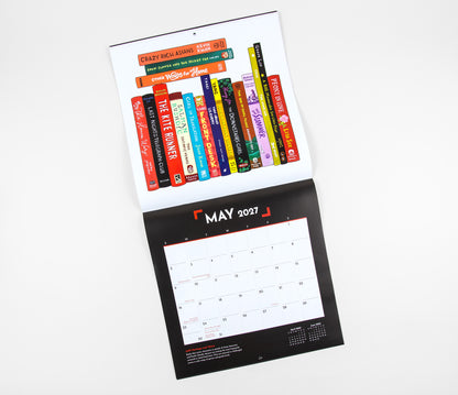 2027 Wall Calendar - Banned Books