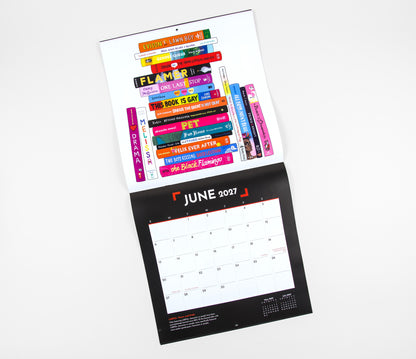 2027 Wall Calendar - Banned Books