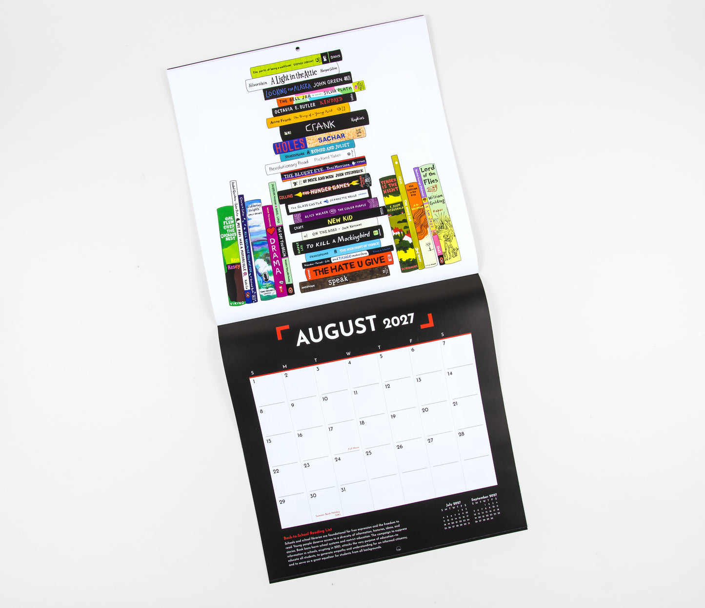 2027 Wall Calendar - Banned Books